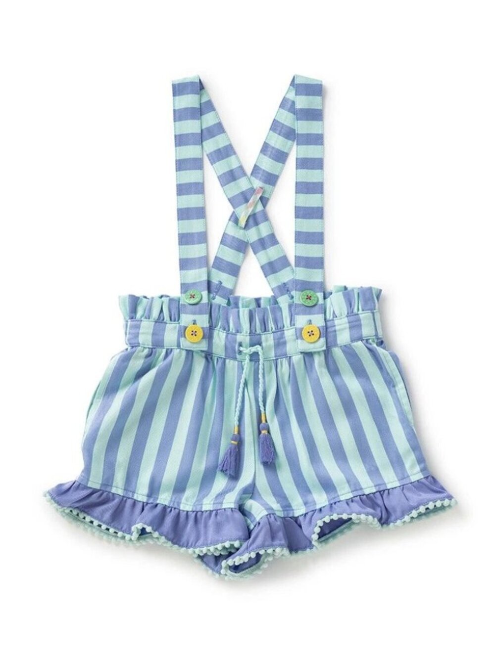 Matilda Jane Lets Go Together In Suspense Suspender Shorts, Size 8